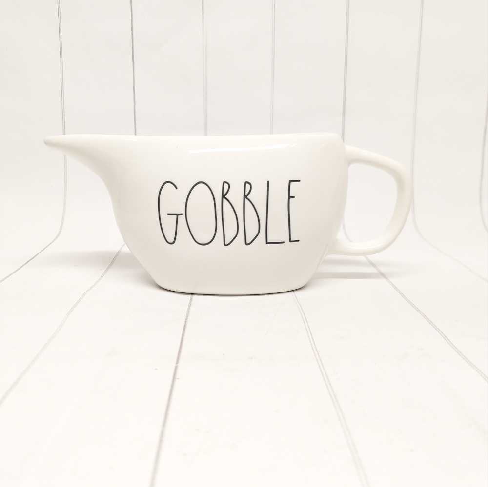 Rae Dunn GOBBLE Gravy Boat